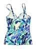 Tommy Hilfiger Tropical Blue Swimsuit Top Size S - photo 2