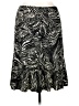 JKLA Animal Print Black Casual Skirt Size L - photo 2
