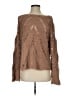 Blue Blush Brown Pullover Sweater Size S - photo 1