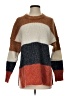 Madewell Color Block Orange Pullover Sweater Size S - photo 1