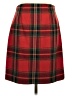 Talbots Plaid Red Casual Skirt Size 2 (petite) - photo 2