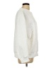 Unbranded 100% Polyester White Pullover Sweater Size L - photo 4