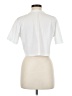 Shein Ivory Short Sleeve Turtleneck Size M - photo 2