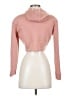 Love Streak 100% Polyester Pink Sweatshirt Size S - photo 2