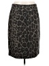 Rafaella Studio Animal Print Gray Casual Skirt Size 10 - photo 1