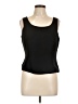 Albert Nipon Black Sleeveless Top Size 10 - photo 1