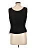 Albert Nipon Black Sleeveless Top Size 10 - photo 2