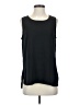 Halogen 100% Polyester Black Sleeveless Top Size S - photo 1
