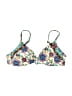Nanette Lepore Floral White Swimsuit Top Size M - photo 1
