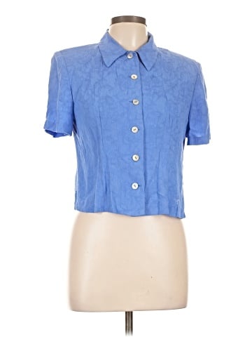 Karin Stevens Short Sleeve Blouse (view 1)