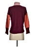 Time and Tru Color Block Pink Burgundy Turtleneck Sweater Size S - photo 2
