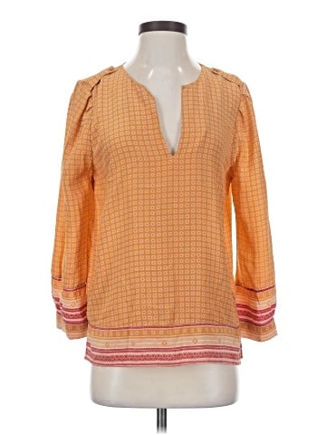 Joie 3/4 Sleeve Silk Top (view 1)