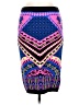 Assorted Brands Graphic Blue Casual Skirt Size L - photo 2