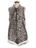 ONETEASPOON 100% Cotton Animal Print Brown Romper Size S - photo 1