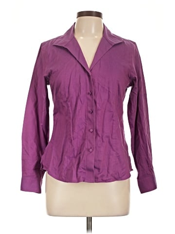 Foxcroft Long Sleeve Blouse (view 1)