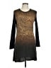 Papillon Paisley Brown Casual Dress Size L - photo 1