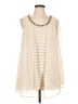 Ryu Ivory Sleeveless Blouse Size L - photo 1
