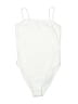 Topshop White Bodysuit Size 6 - photo 1