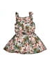 Orchestra 100% Polyester Tropical Gray Dress Size 6 - photo 2
