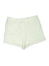 Sincerely Jules 100% Cotton Solid White Green Shorts Size M - photo 2