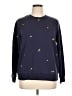 Gloria Vanderbilt Stars Blue Sweatshirt Size XL - photo 1