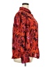 BTFBM 100% Polyester Floral Red Long Sleeve Blouse Size XXL - photo 4