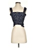 Shein 100% Polyester Blue Sleeveless Blouse Size S - photo 1