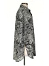 DressBarn 100% Polyester Paisley Silver 3/4 Sleeve Blouse Size S - photo 4