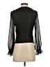 Zara Black Long Sleeve Blouse Size XS - photo 2