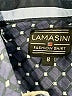 Lamasini Polka Dots Blue Long Sleeve Button-Down Shirt Size 8 - photo 3