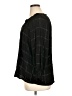 Angels 100% Rayon Black 3/4 Sleeve Blouse Size 1X - photo 5