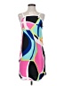 Fabletics 100% Polyester Graphic Pink Black Casual Dress Size XS - photo 1