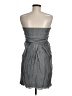 Assorted Brands 100% Polyester Chevron-herringbone Gray Cocktail Dress Size M (estimated) - photo 2