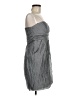 Assorted Brands 100% Polyester Chevron-herringbone Gray Cocktail Dress Size M (estimated) - photo 4