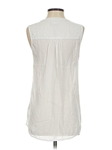 Soft Joie Sleeveless Button-Down Shirt (view 2)