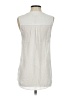 Soft Joie 100% Viscose Ivory Sleeveless Button-Down Shirt Size XS - photo 2