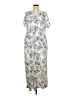 Unbranded Paisley Silver Casual Dress Size L - photo 1