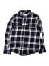 Old Navy 100% Cotton Plaid Blue Long Sleeve Button-Down Shirt Size 8 - photo 1