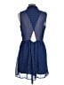 Olsenboye 100% Polyester Polka Dots Blue Casual Dress Size L - photo 2