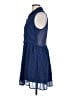 Olsenboye 100% Polyester Polka Dots Blue Casual Dress Size L - photo 5