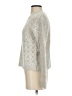 BB Dakota Metallic Silver Pullover Sweater Size S - photo 5