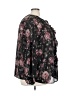 Torrid 100% Polyester Black 3/4 Sleeve Blouse Size 3X Plus (3) - photo 4