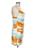 Shein Tie-dye Orange Cocktail Dress Size M - photo 4