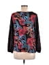 'nuggles Black 3/4 Sleeve Blouse Size M - photo 2