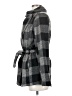 CoffeeShop 100% Polyester Checkered-gingham Gray Coat Size S - photo 5