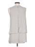 Alfani Gray Sleeveless Blouse Size 2 - photo 2