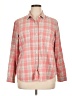 Old Navy 100% Cotton Plaid Red Long Sleeve Button-Down Shirt Size XL - photo 1