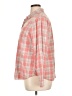Old Navy 100% Cotton Plaid Red Long Sleeve Button-Down Shirt Size XL - photo 5