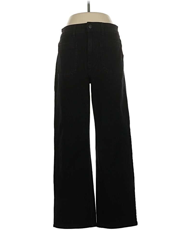 Pre-owned Quince Jeans In Black