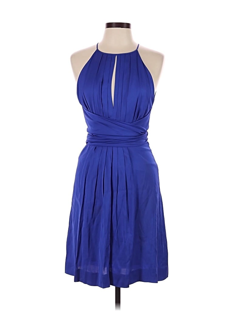 Pre-owned L'agence Cocktail Dress In Blue